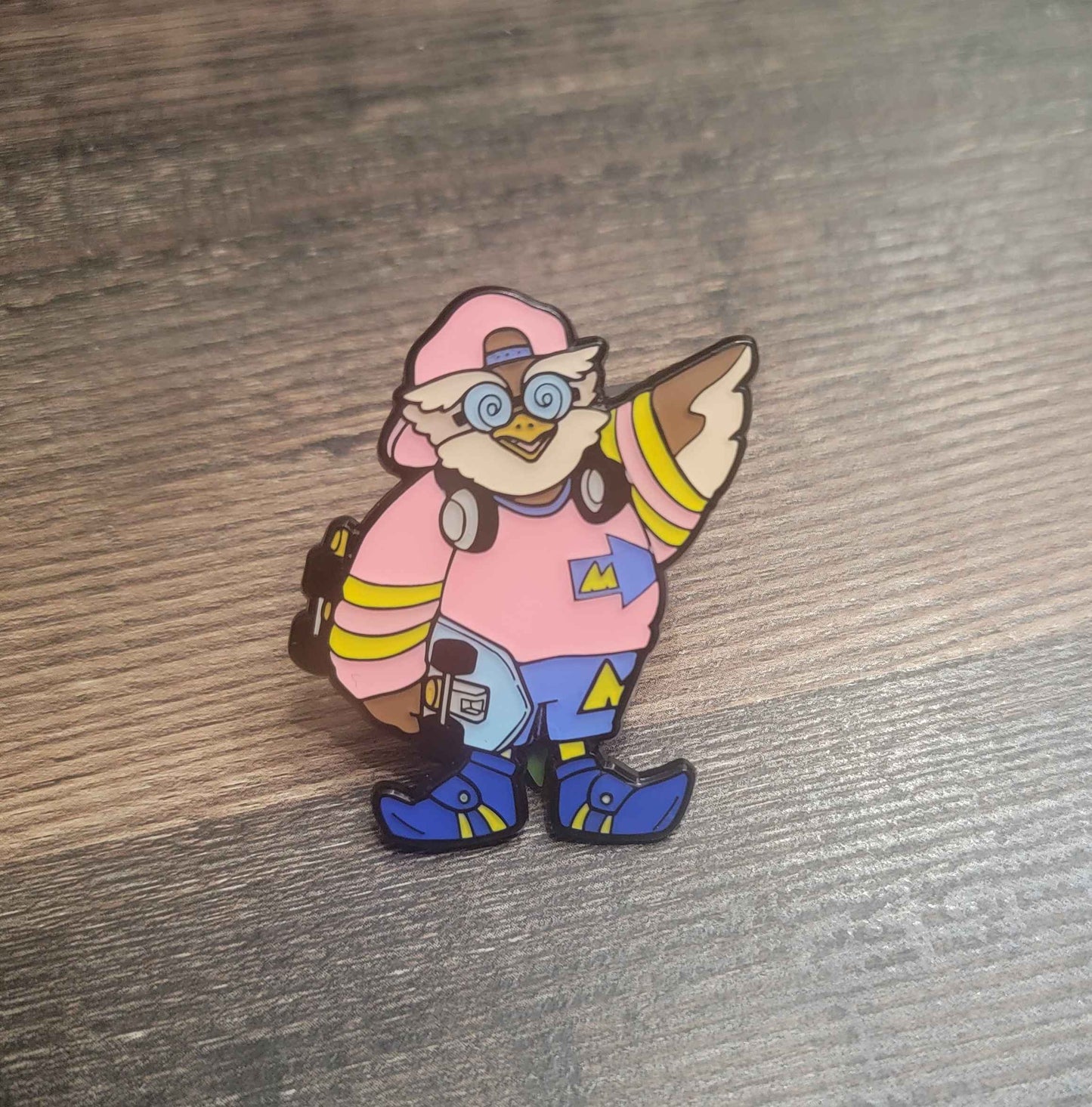 Old Man Owl (Ojisan) Enamel Pin
