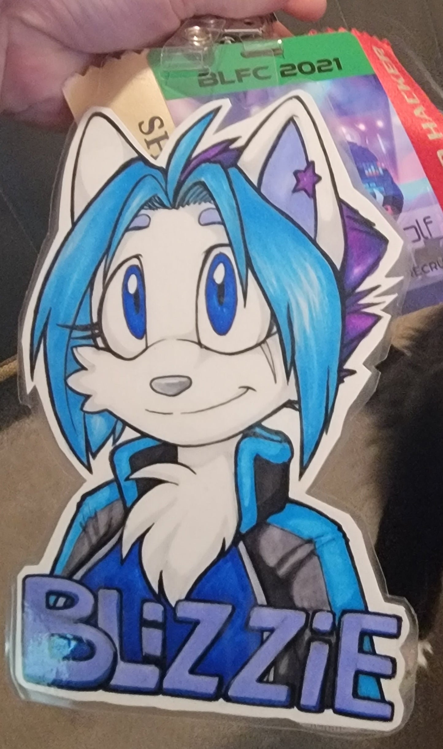 Fursona Con Badge