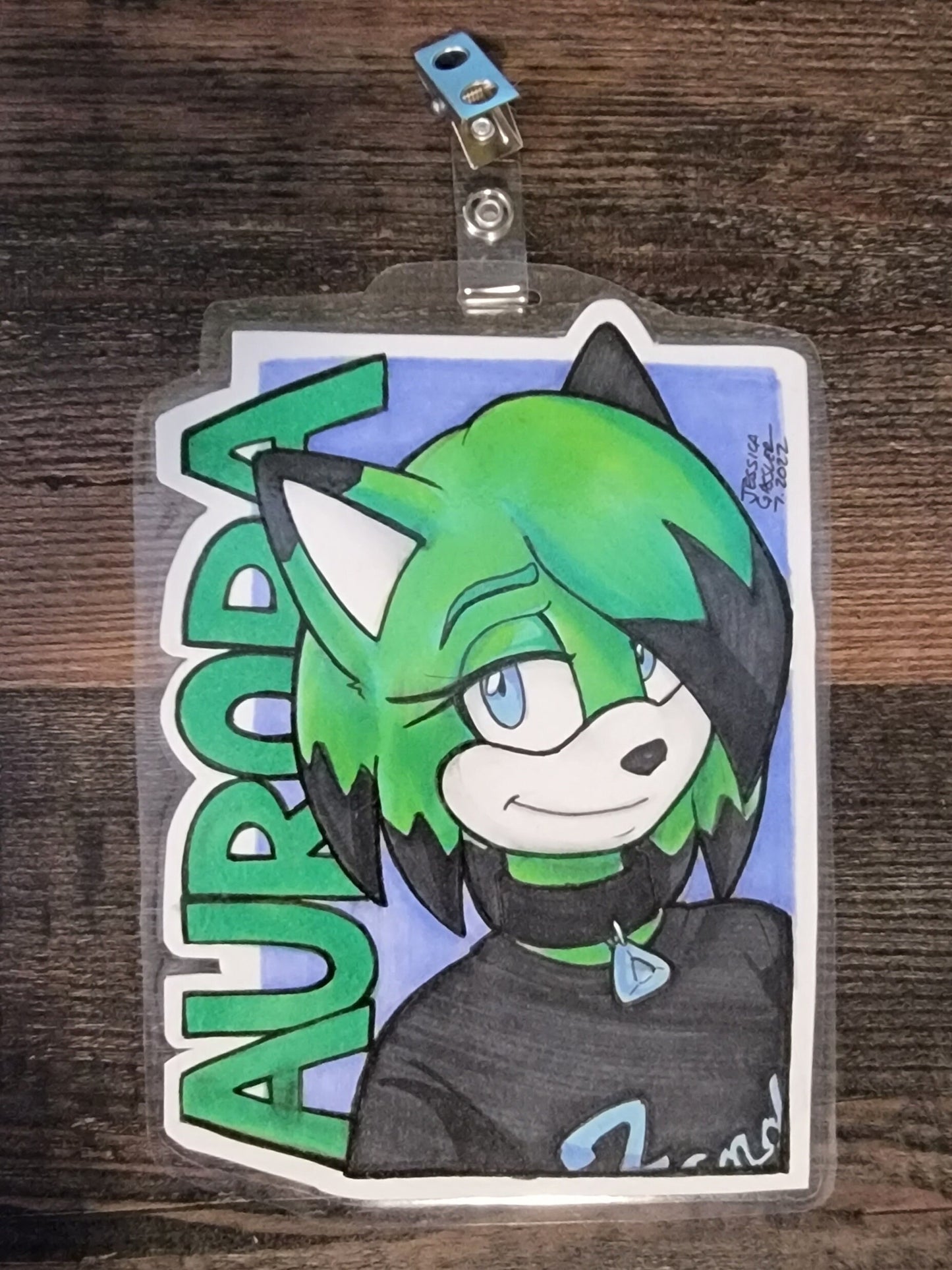 Fursona Con Badge