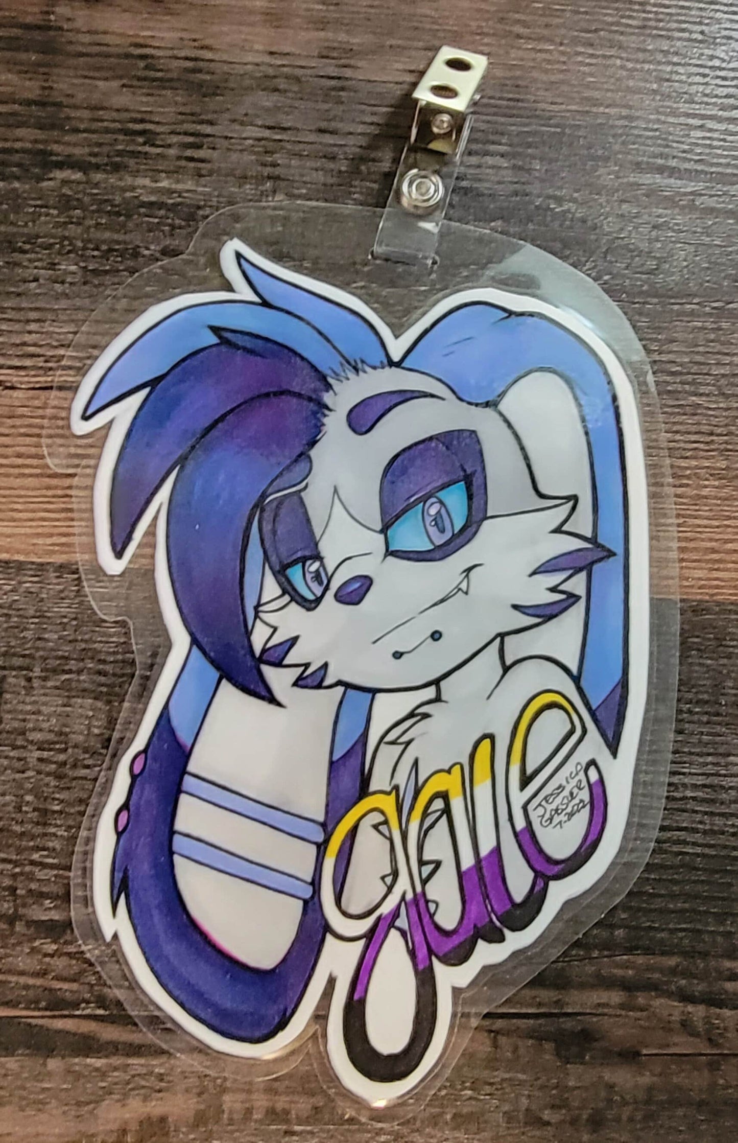 Fursona Con Badge