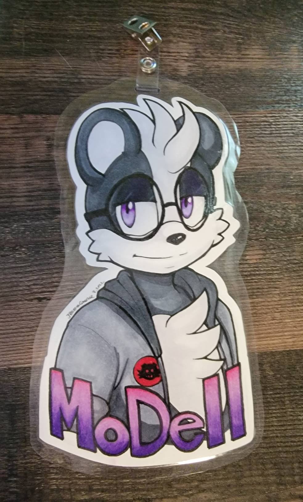 Fursona Con Badge