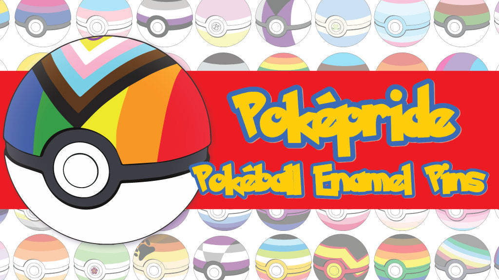 PKM Pride Enamel Pins - Over 60 Different Pride Flags