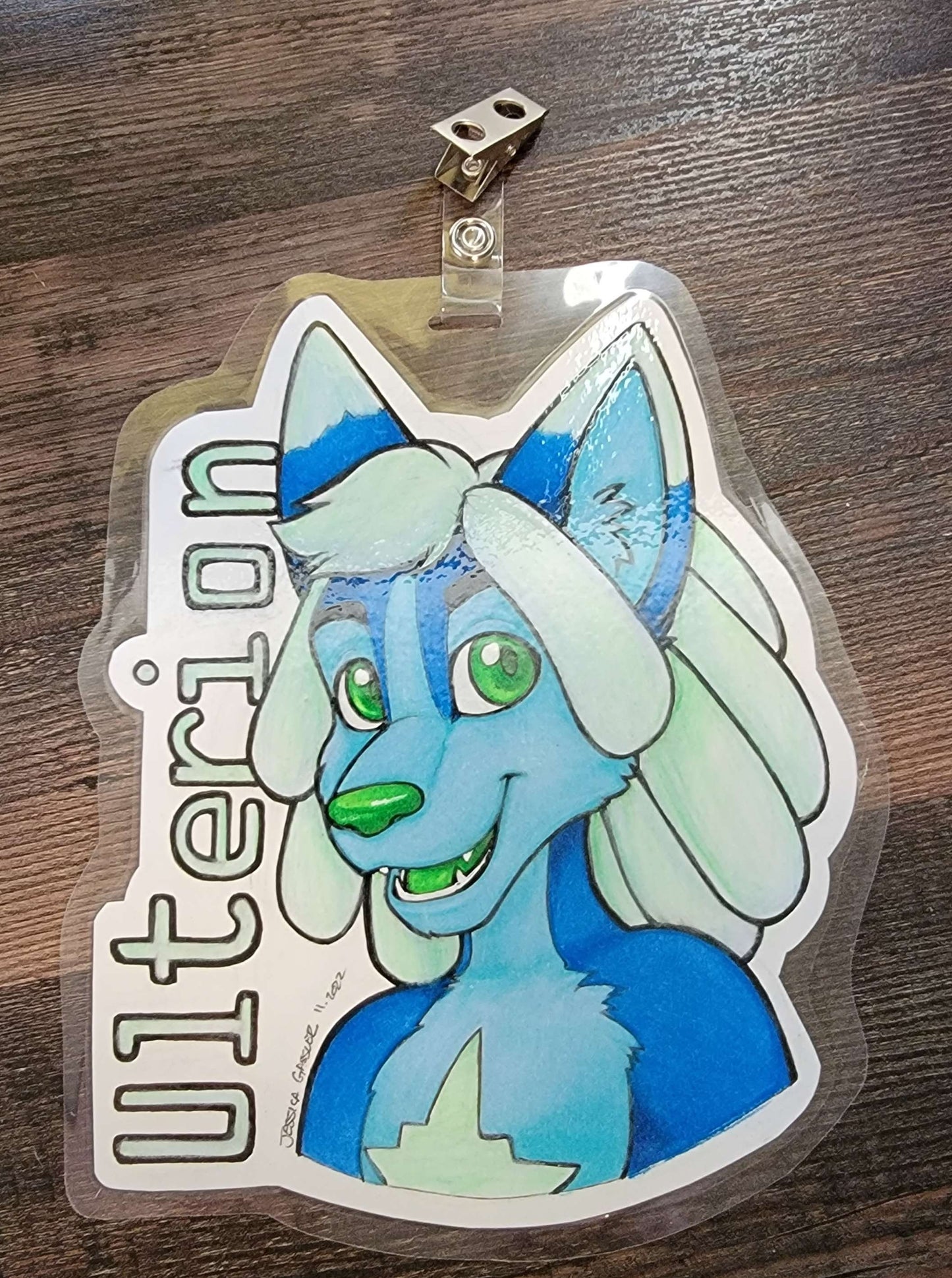 Fursona Con Badge
