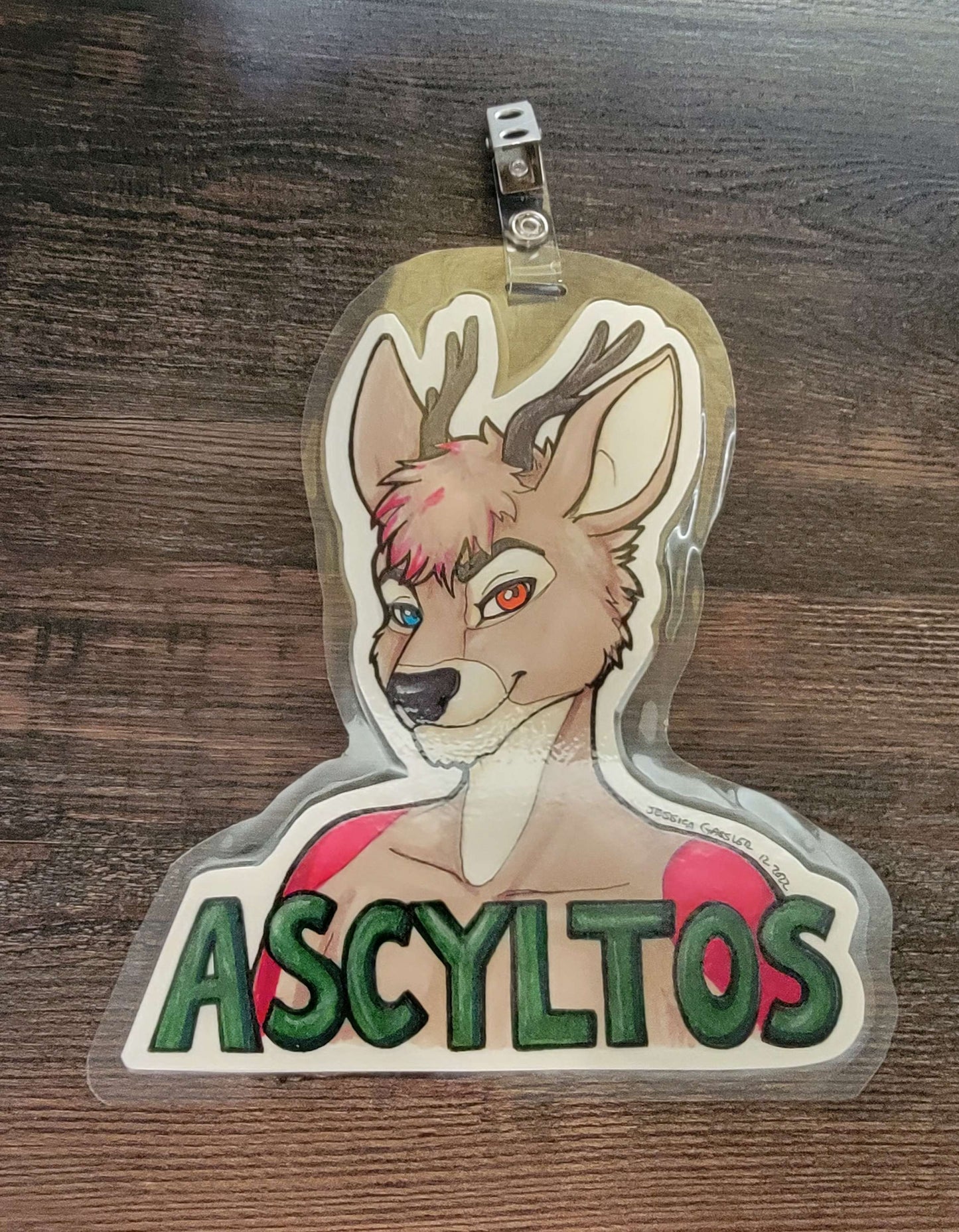 Fursona Con Badge