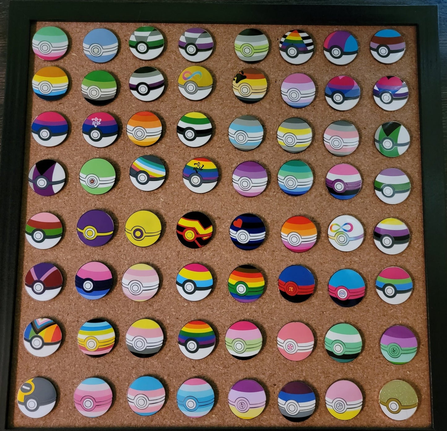 PKM Pride Enamel Pins - Over 60 Different Pride Flags