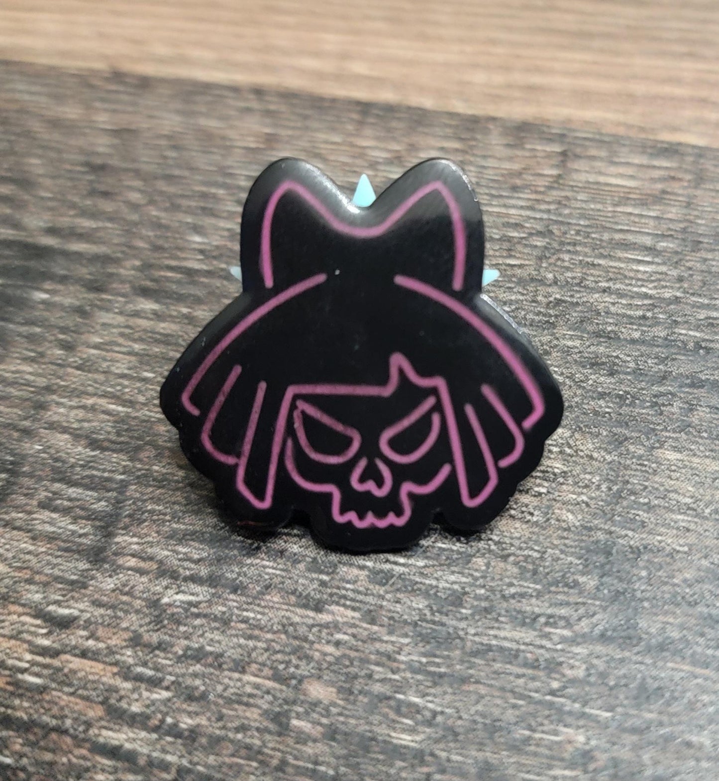 MOXES Glow-in-the-Dark Two-Part Enamel Pin Set