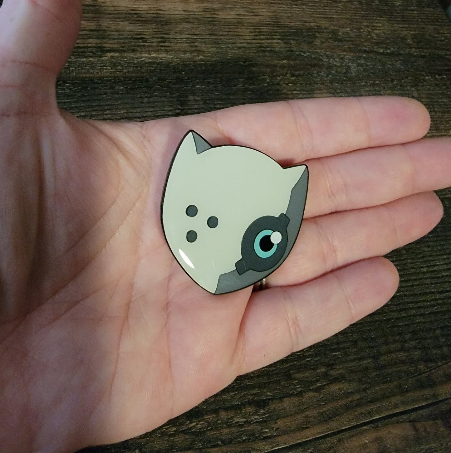 Quiet Wolf Mask Pin LIMITED EDITION