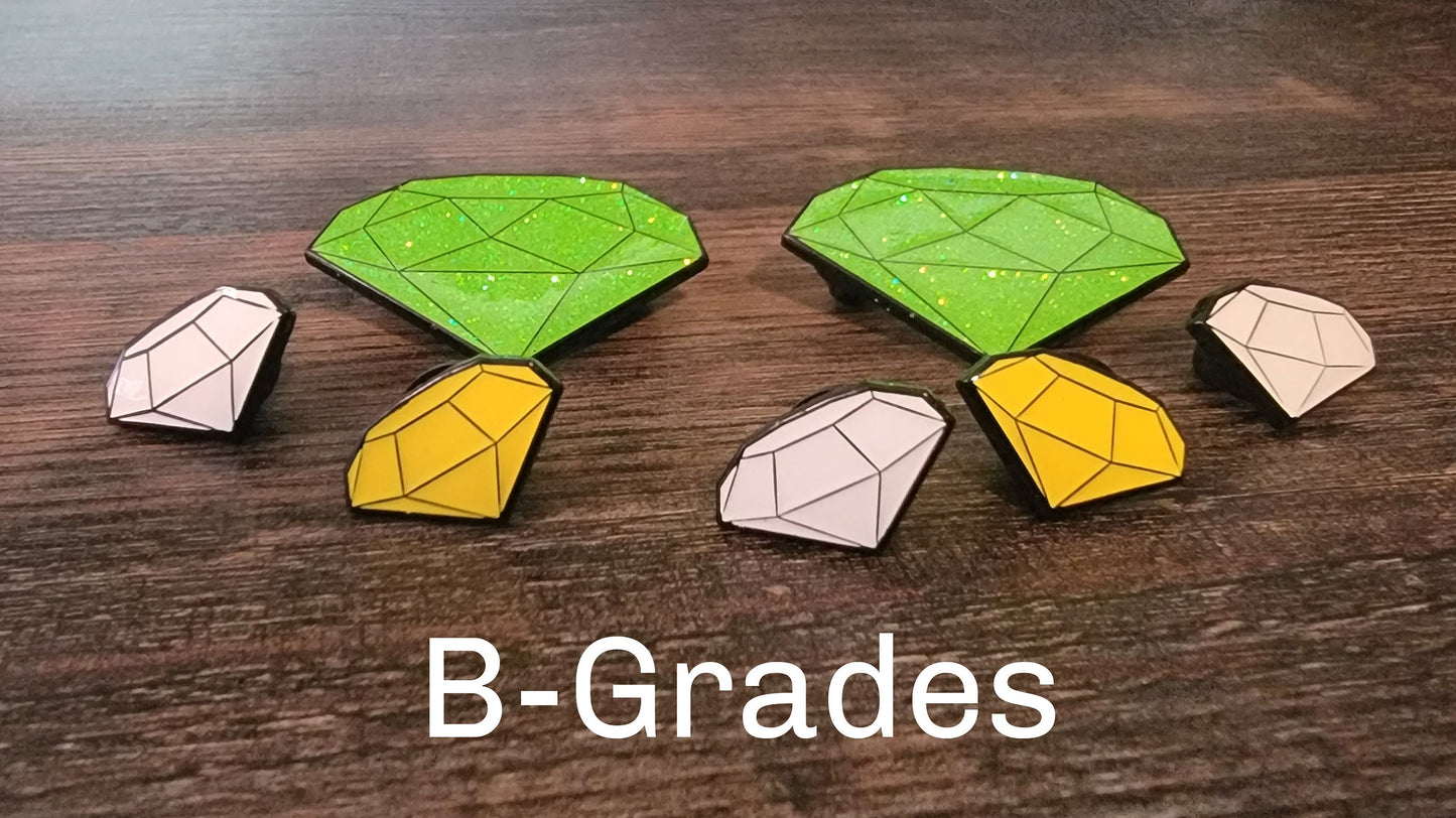 Master & Chaos Emeralds SINGLES and B-GRADES  [Unofficial Fan Merch]