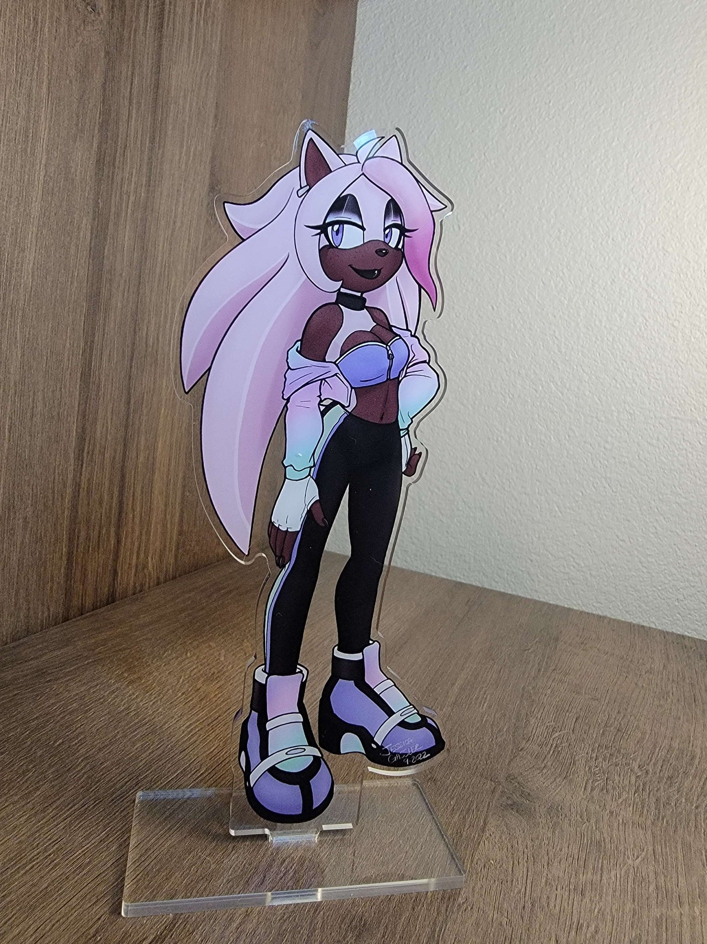 Custom Drawn Acrylic Standee