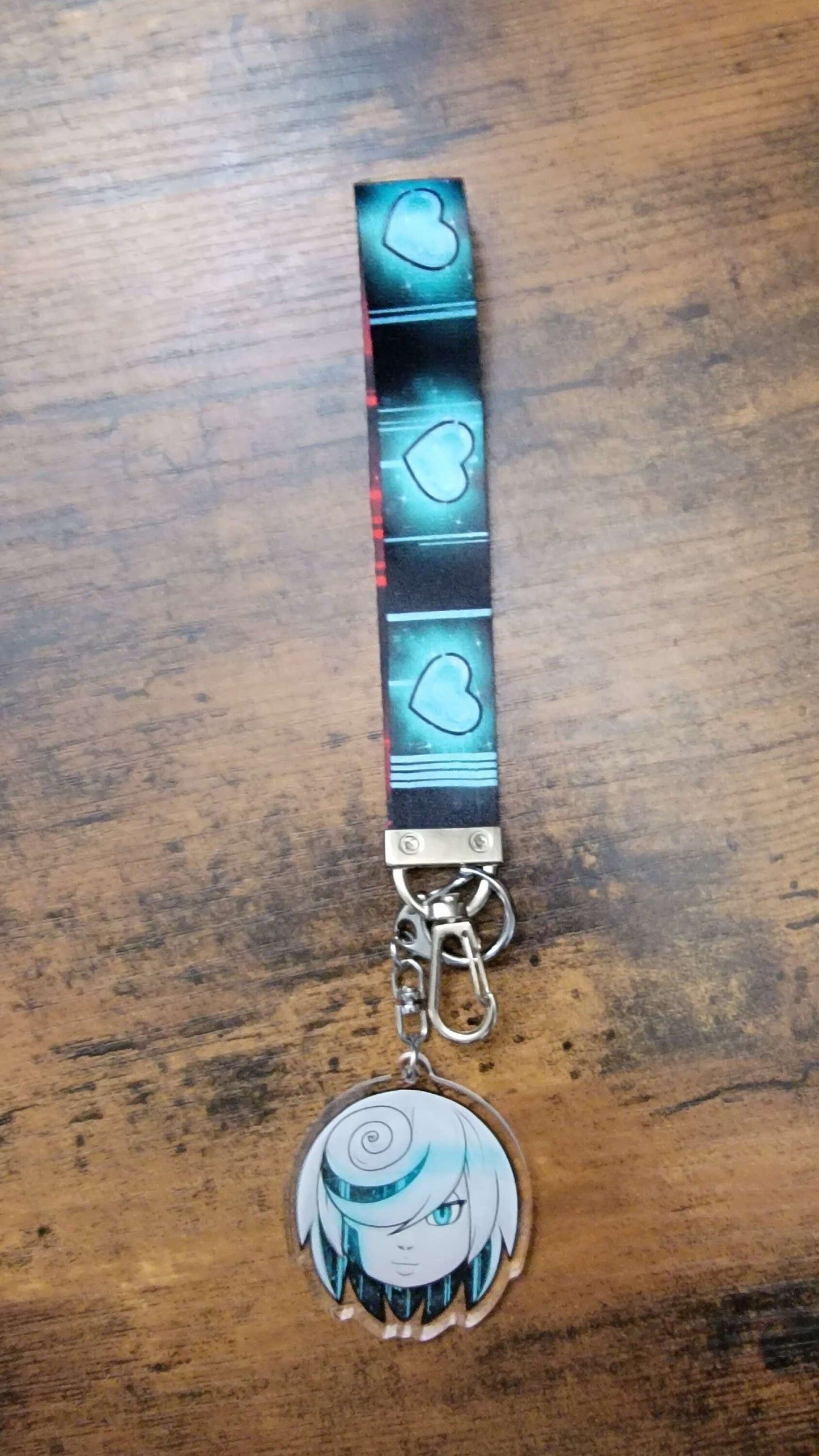 Memory Token Lanyard Keychains