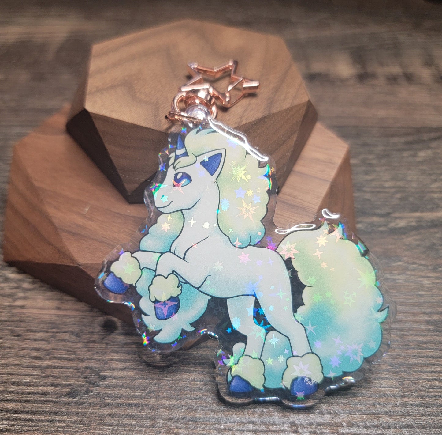 Gentle Pony Rare / Regular Two-Sided Keychain