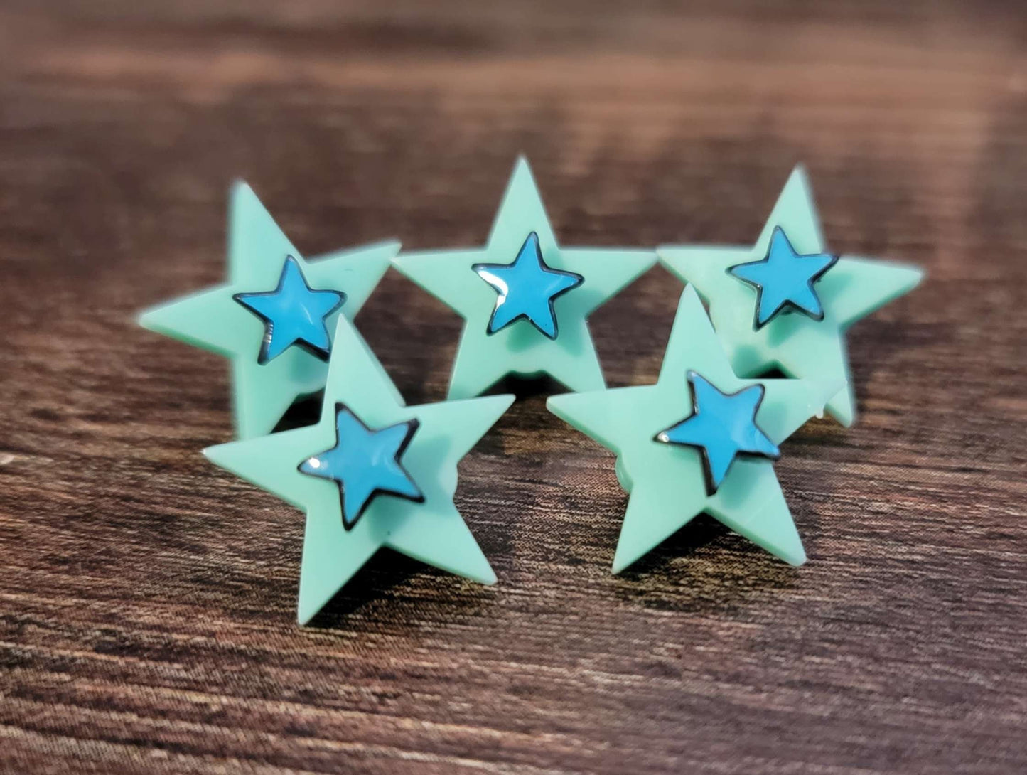 6.5mm Micro/Miniature Star Filler Pins (Set of 5)