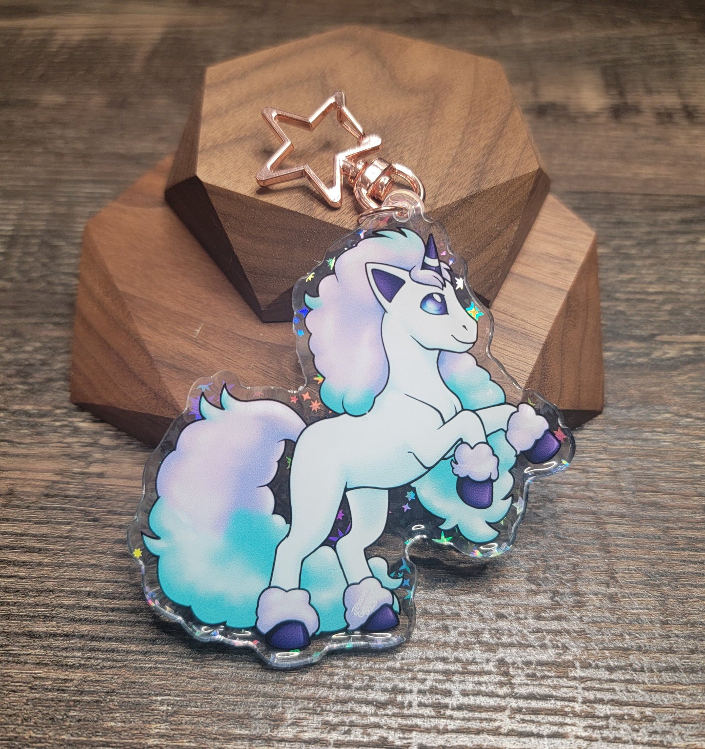 Gentle Pony Rare / Regular Two-Sided Keychain