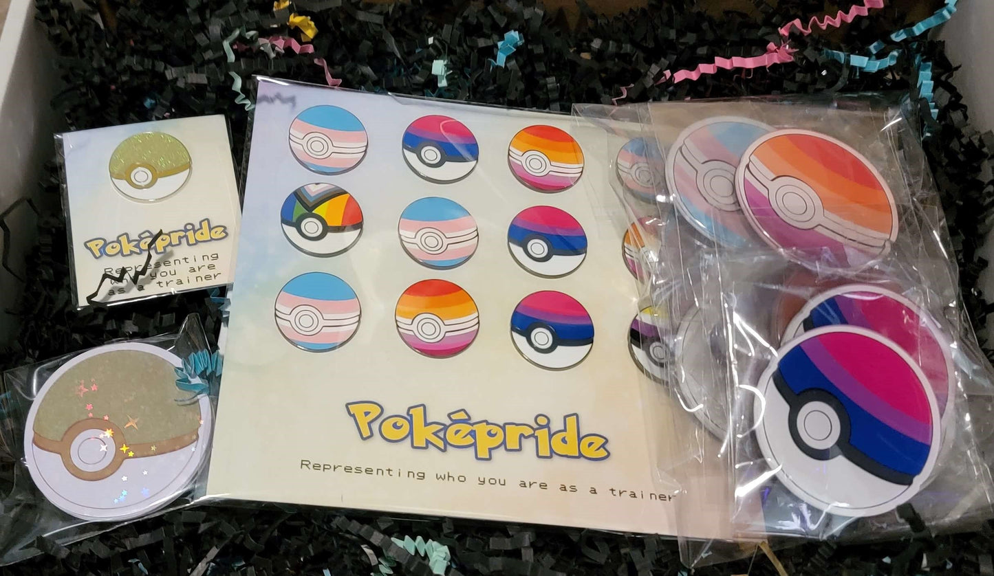 PKM Pride Enamel Pins - Over 60 Different Pride Flags