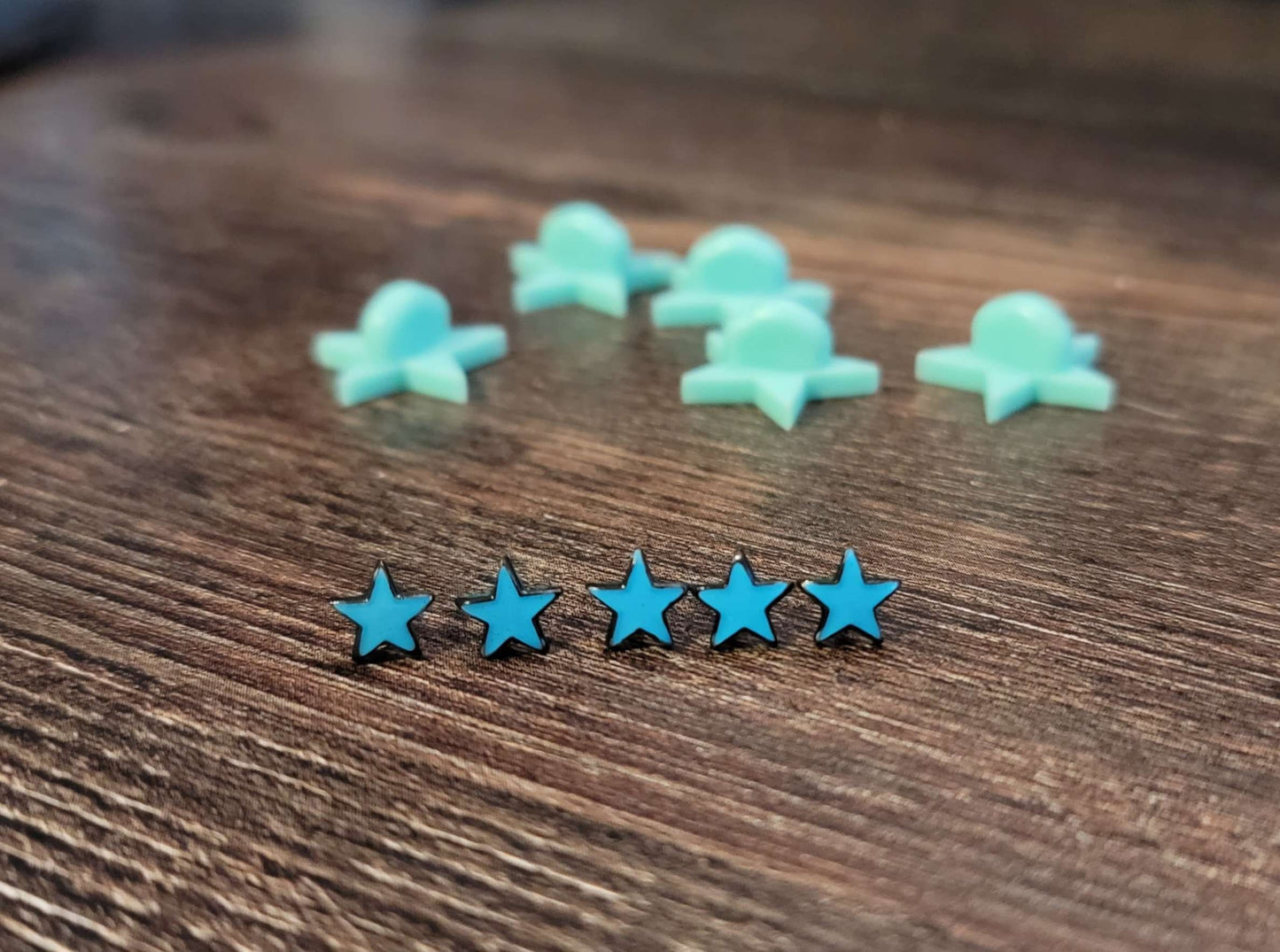 6.5mm Micro/Miniature Star Filler Pins (Set of 5)