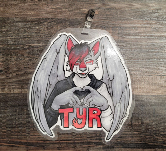 Fursona Con Badge