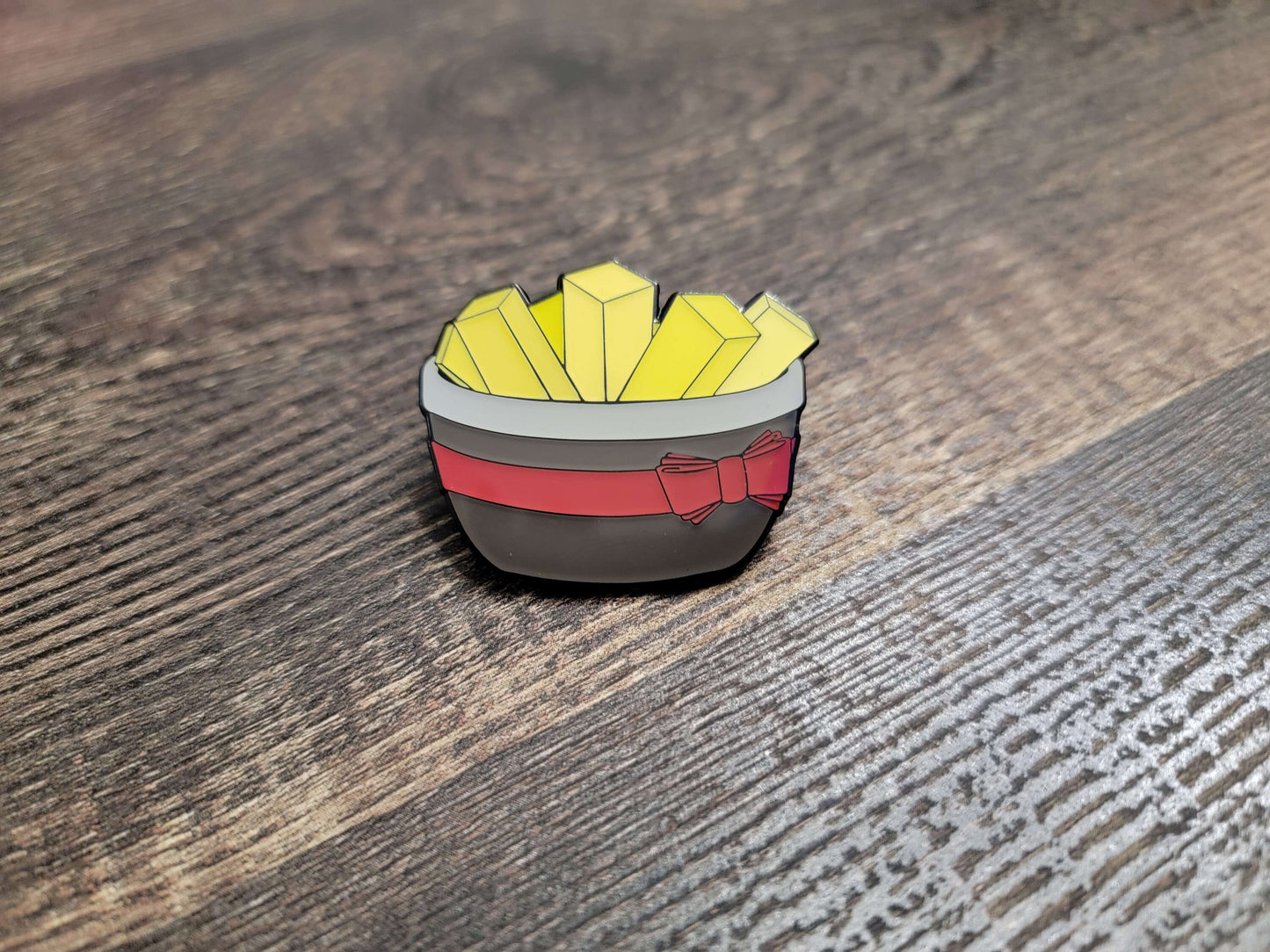 Exotic Butters Gift Basket Enamel Pin