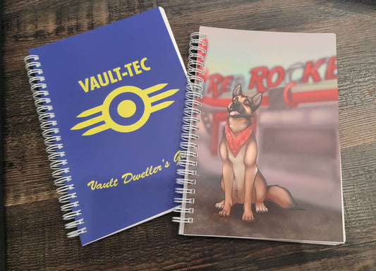 Wasteland Themed Reusable Sticker Books