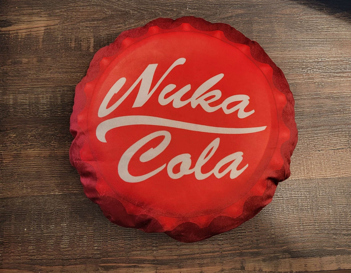 Nuka Cola Bottle Cap 12" Throw Pillow