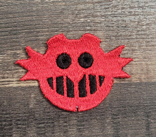 Eggman Empire Logo 3" Embroidered Iron-On Patch