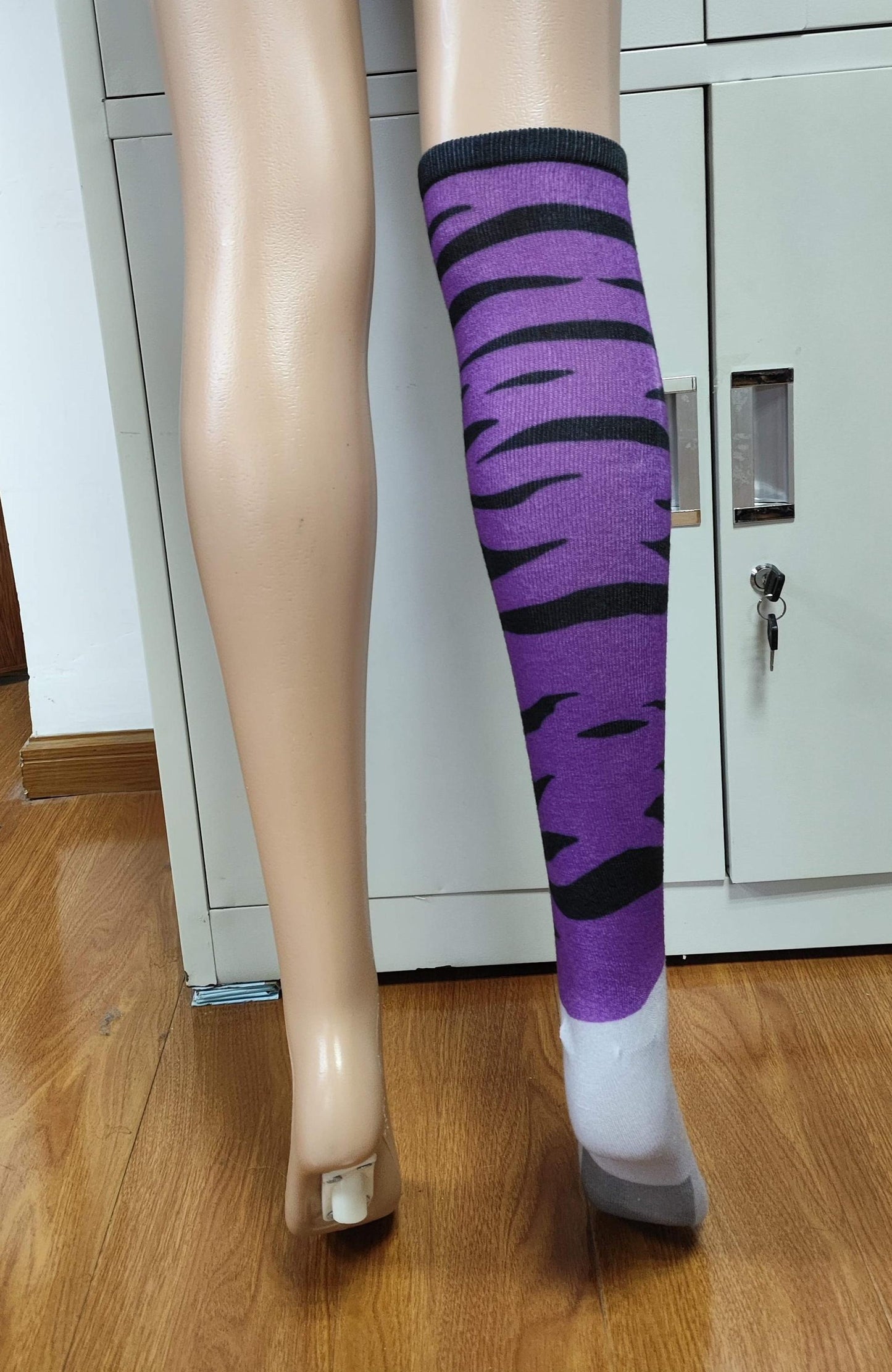 Glamrock Wolf Girl Knee-High Paw Socks